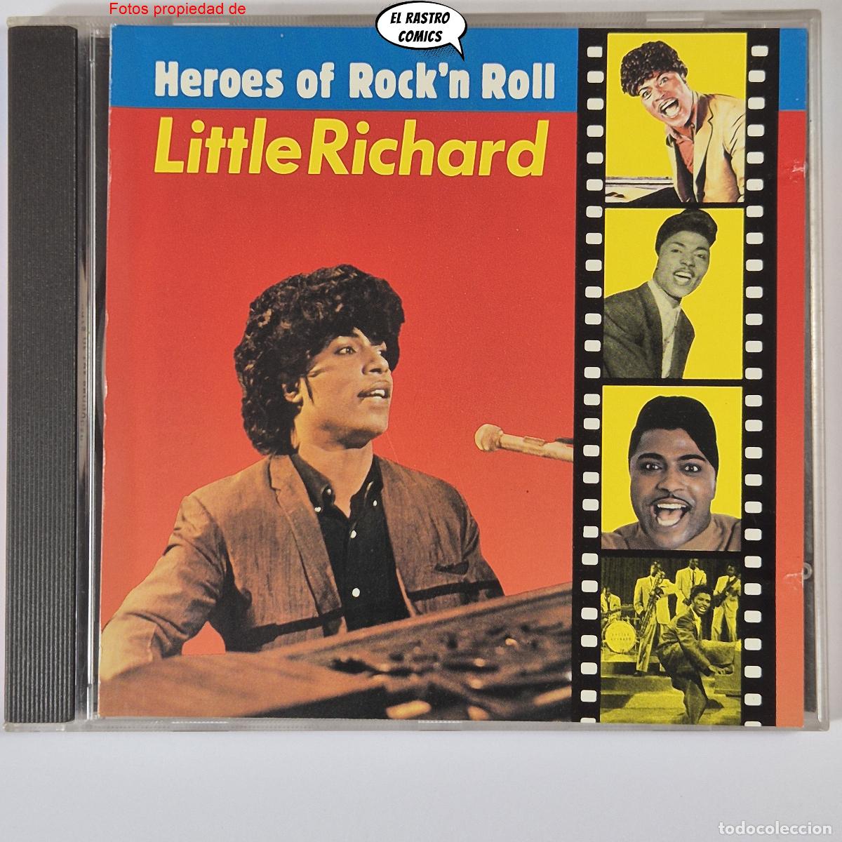 CDs de M&uacute;sica: Little Richard, CD Heroes of Rock'n Roll 1989, muy buen estado