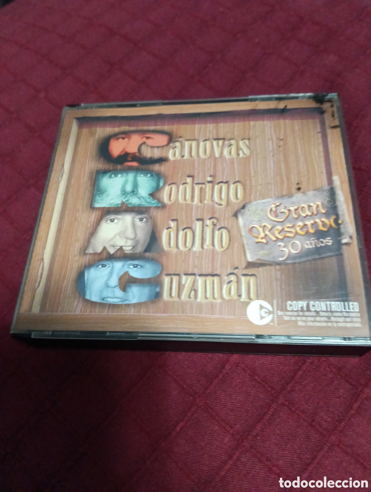CDs de M&uacute;sica: C&aacute;novas, Rodrigo, Adolfo y Guzm&aacute;n GRAN RESERVA