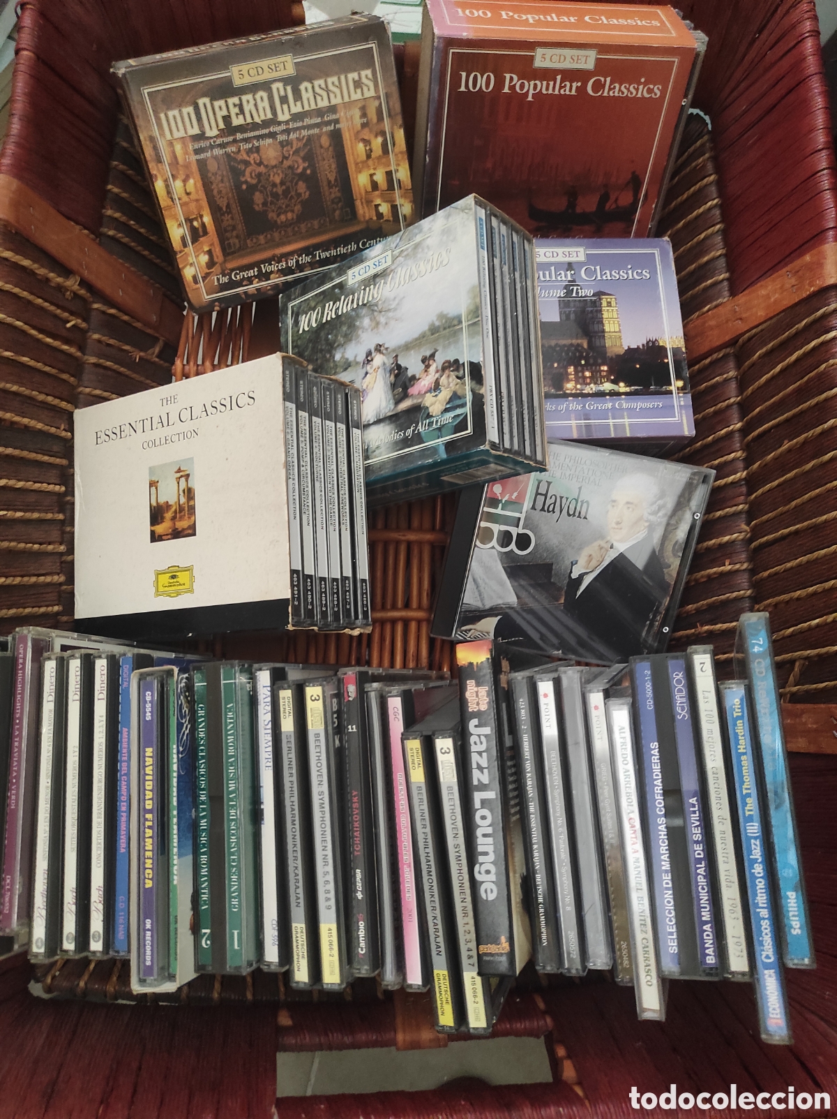 CDs de M&uacute;sica: Lote de discos CD M&uacute;sica Cl&aacute;sica y Jazz