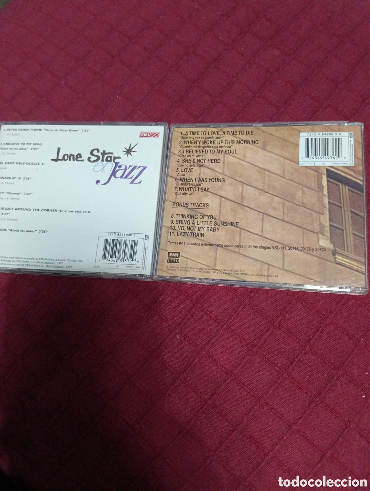CDs de m&uacute;sica: LONE STAR: Jazz y Spring 70 - Foto 2
