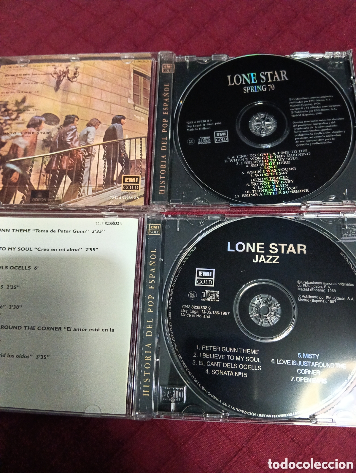 CDs de m&uacute;sica: LONE STAR: Jazz y Spring 70 - Foto 3