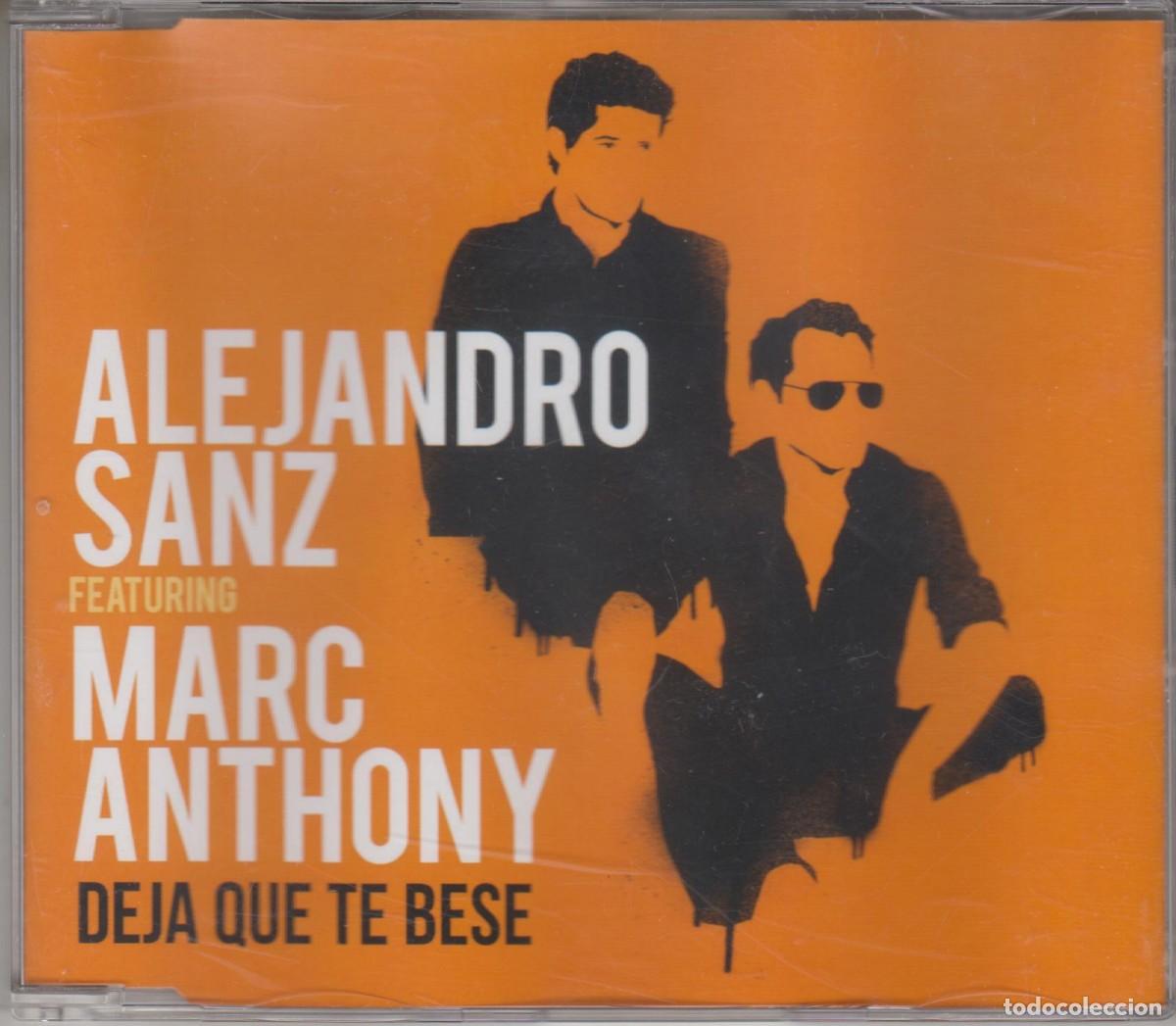 CDs de M&uacute;sica: Alejandro Sanz Featuring Marc Anthony &lrm;cd single Deja Que Te Bese 2016