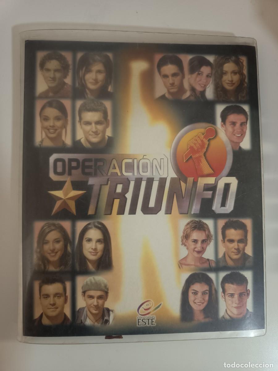 CDs de M&uacute;sica: &Aacute;LBUM PHOTOCARDS OPERACI&Oacute;N TRIUNFO &mdash; PRIMERA EDICI&Oacute;N 2001-2002 (COLECCIONES ESTE / PANINI)
