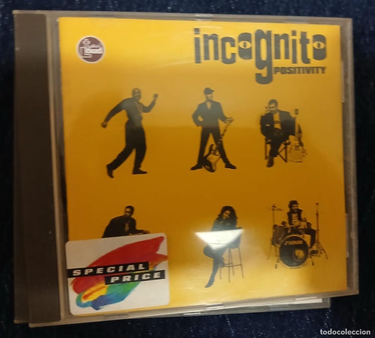 CDs de m&uacute;sica: INCOGNITO - POSITIVITY - CD 1993 - Foto 1
