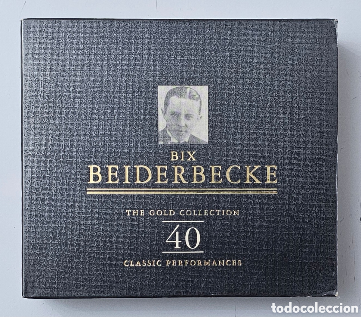 CDs de M&uacute;sica: CAJA 2 CDs BIX BEIDERBECKE - 40 Gold Collection (Italia - Retro - 1997) 40 TEMAS AMERICAN JAZZ