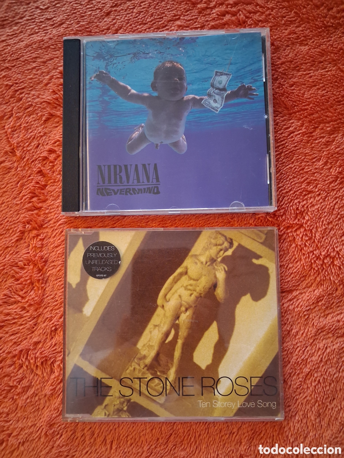 CDs de M&uacute;sica: 2 CD Rock .Nirvana. Stones Roses