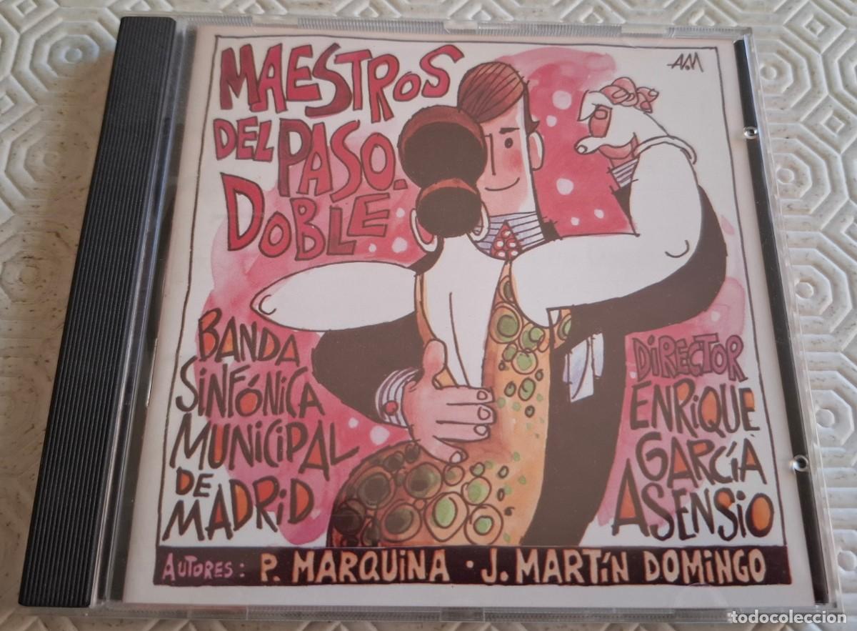 CDs de M&uacute;sica: Maestros del Pasodoble - Banda Sinf&oacute;nica Municipal de Madrid