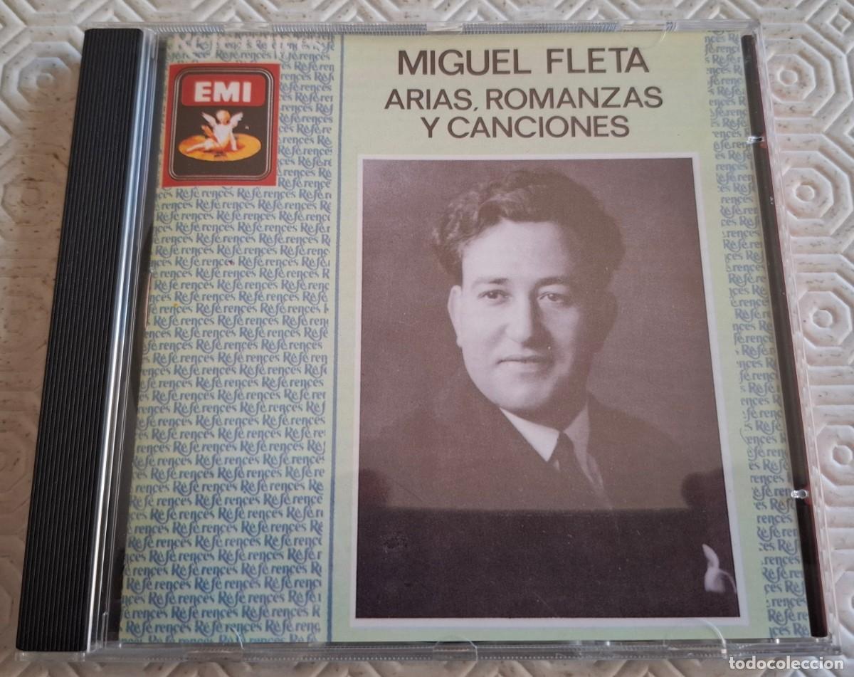 CDs de M&uacute;sica: Miguel Fleta - Arias, Romanzas y Canciones