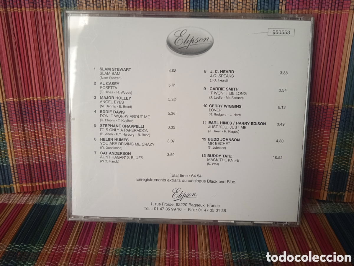 CDs de m&uacute;sica: ELIPSON 1938-1998 * SAMPLER - Foto 2