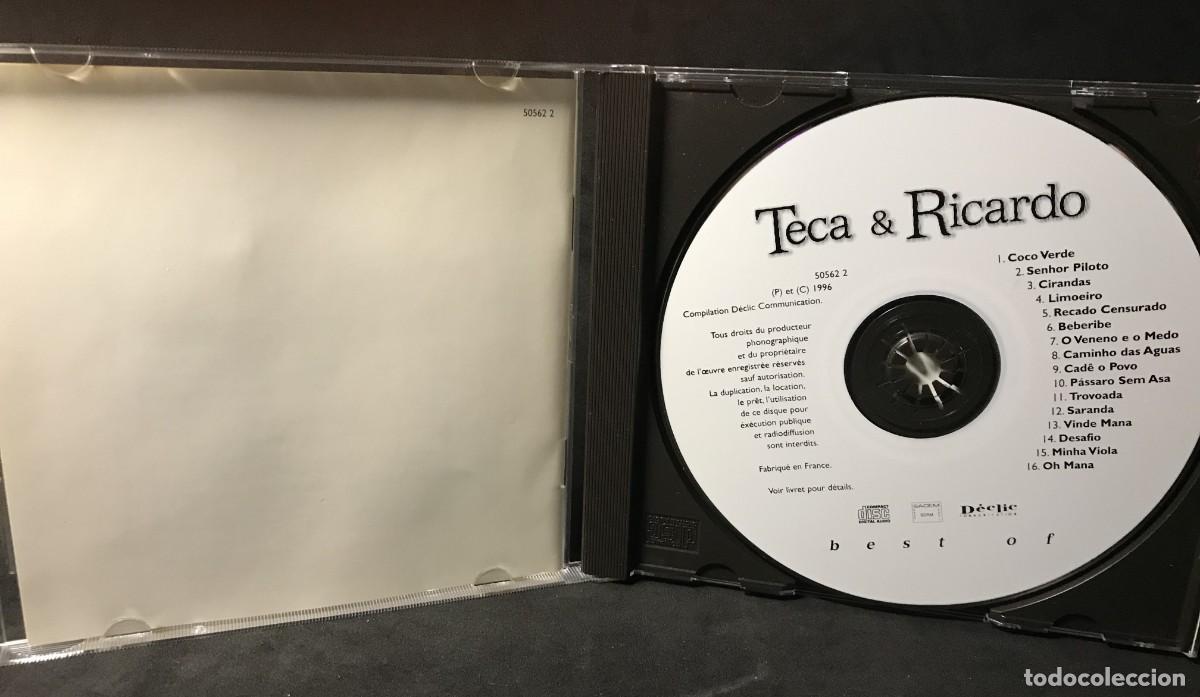CDs de m&uacute;sica: Teca & Ricardo &ndash; Best Of - CD - D&eacute;clic Communication - Foto 3