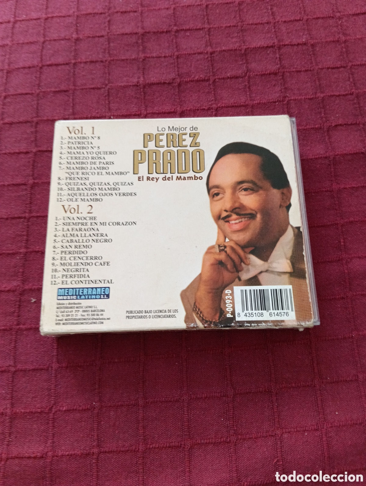 CDs de m&uacute;sica: Lo mejor de PEREZ PRADO - Foto 2