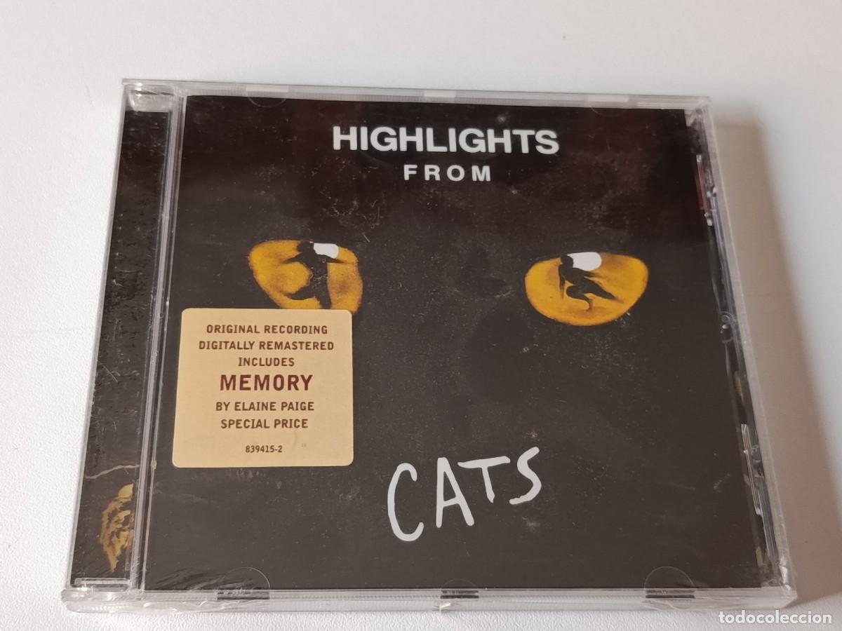 CDs de m&uacute;sica: CD HIGHLIGHTS FROM CATS NUEVO PRECINTADO - Foto 1