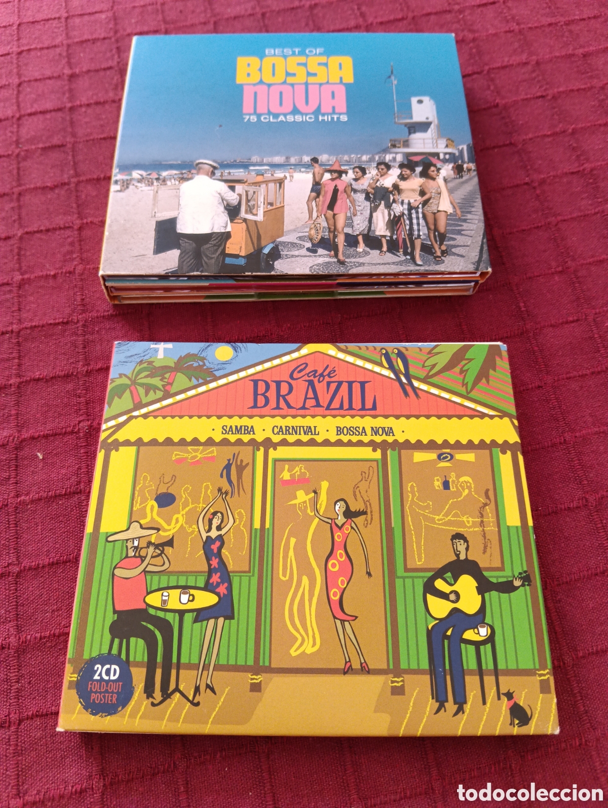 CDs de M&uacute;sica: BOSSA NOVA y CAF&Eacute; BRAZIL