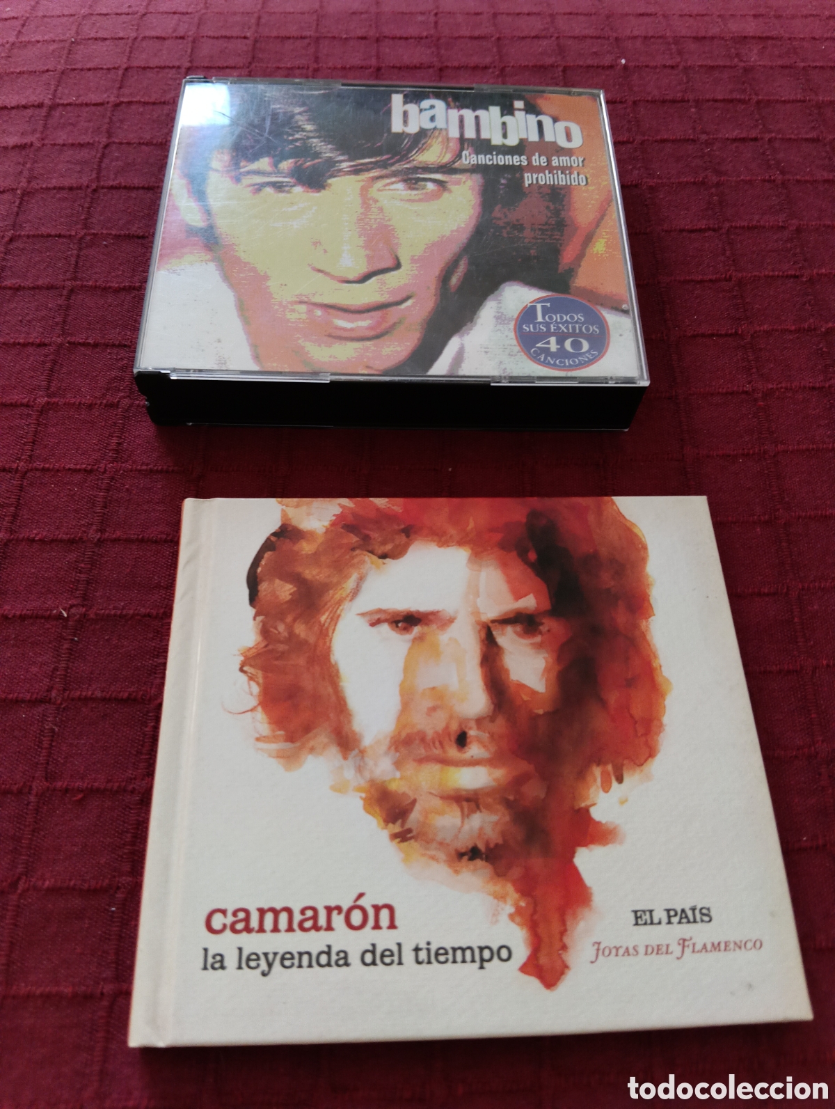 CDs de M&uacute;sica: Grandes &eacute;xitos de EL BAMBINO y La leyenda del Tiempo de Camar&oacute;n