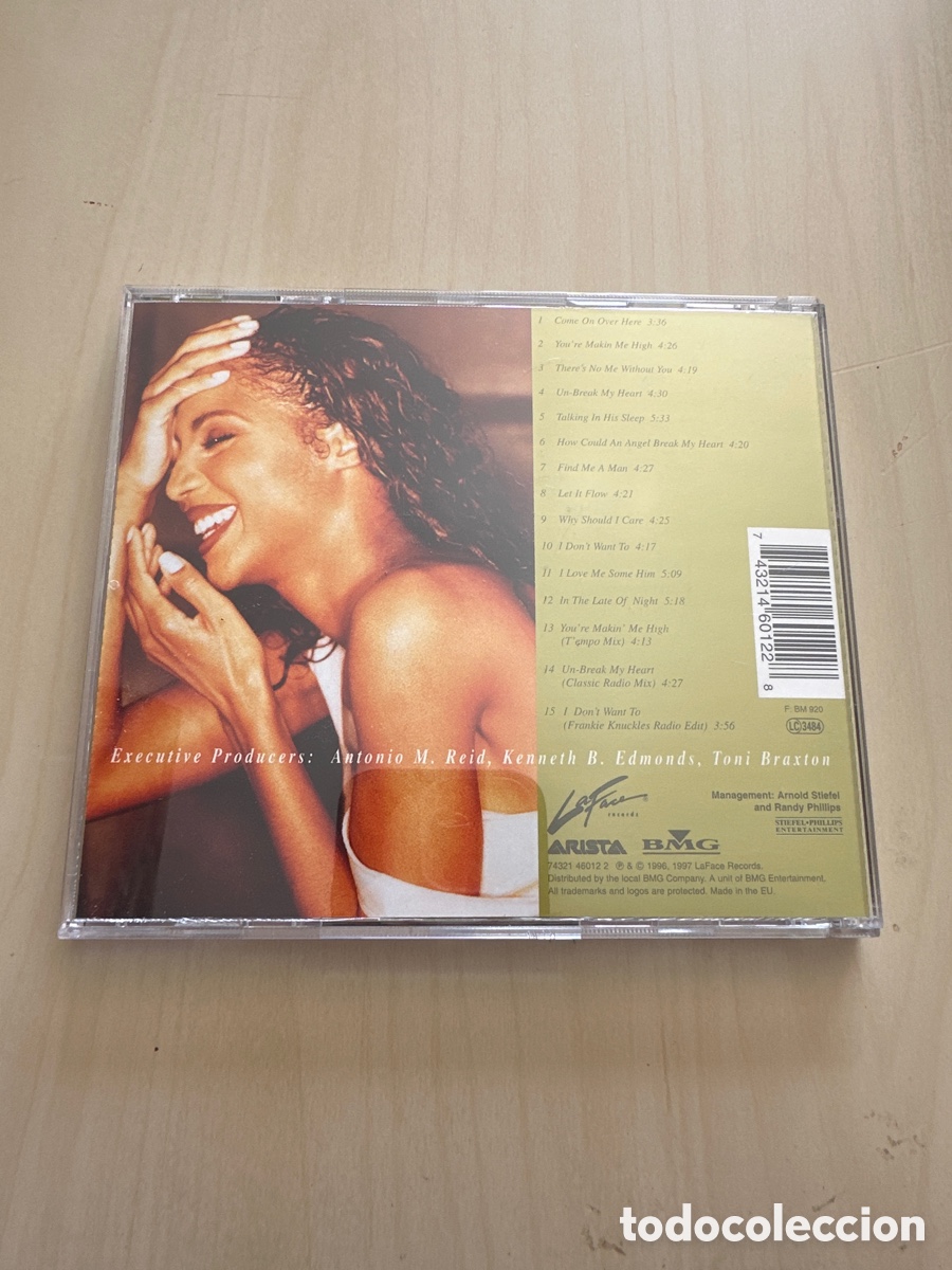 CDs de m&uacute;sica: SCD161 Toni braxton secrets CD m&uacute;sica - Foto 2
