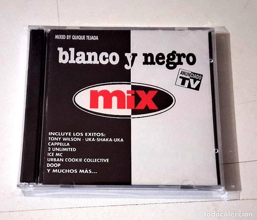 CDs de M&uacute;sica: CD &rdquo;BLANCO Y NEGRO MIX&rdquo; 2CD 20 TRACKS MIXED QUIQUE TEJADA