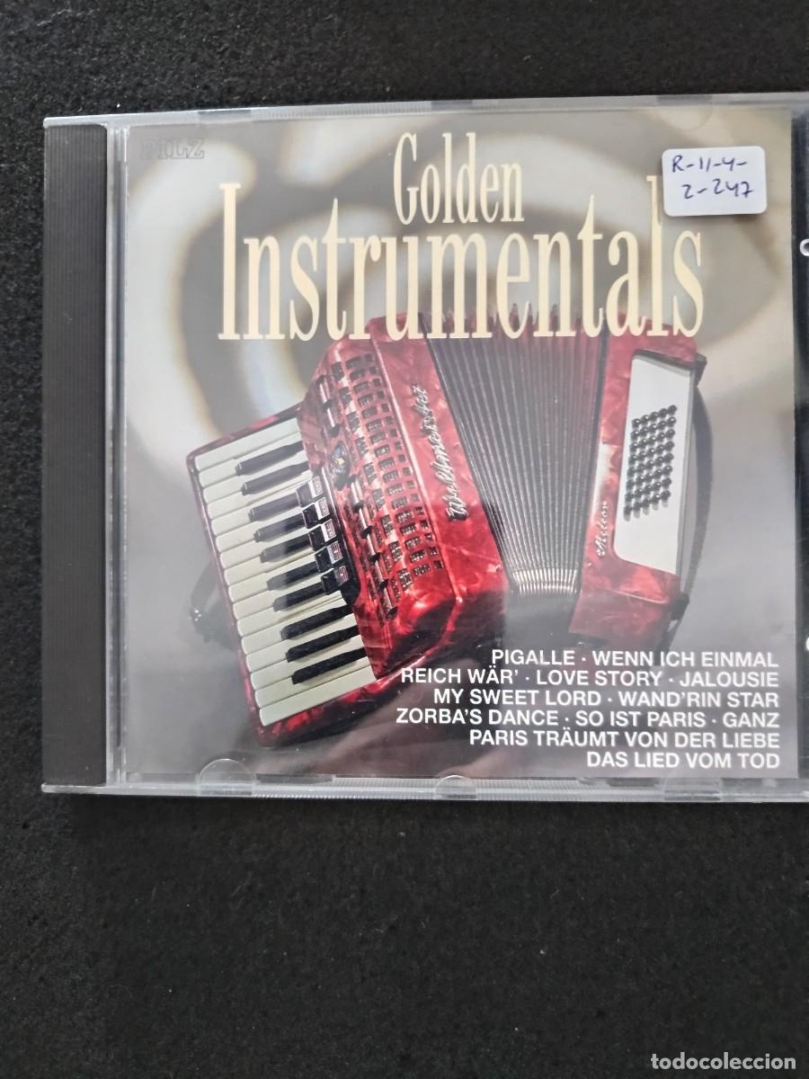 CDs de M&uacute;sica: GOLDEN INSTRUMENTALS (ACORDE&Oacute;N)