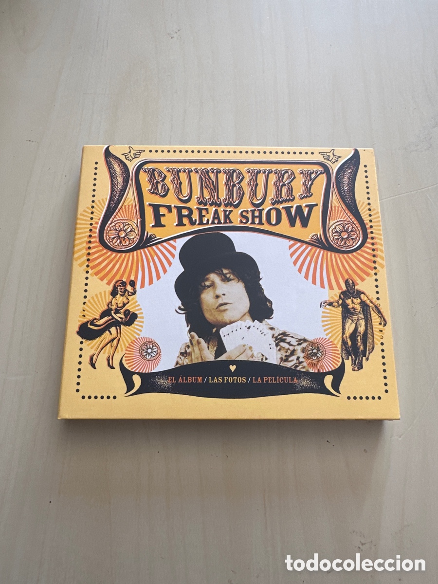 CDs de M&uacute;sica: Acd78 bunbury freak show CD m&uacute;sica