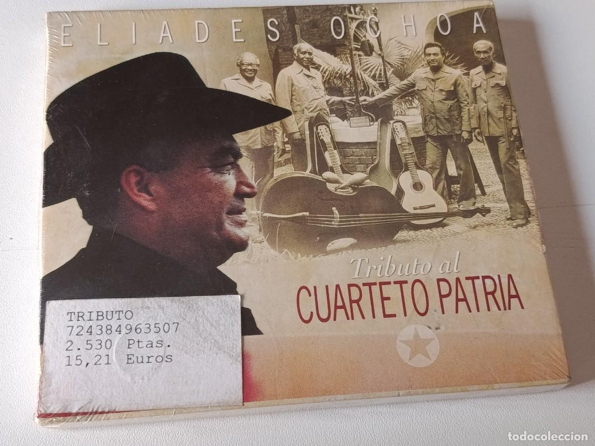 Music CDs: CD ELIADES OCHOA TRIBUTO AL CUARTETO PATRIA NUEVO PRECINTADO