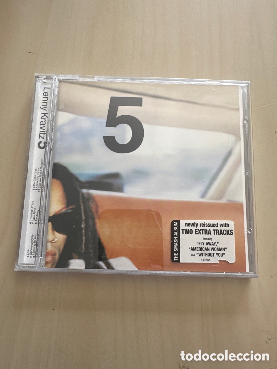 CDs de m&uacute;sica: SCD44 lenny kravitz 5 CD m&uacute;sica - Foto 1