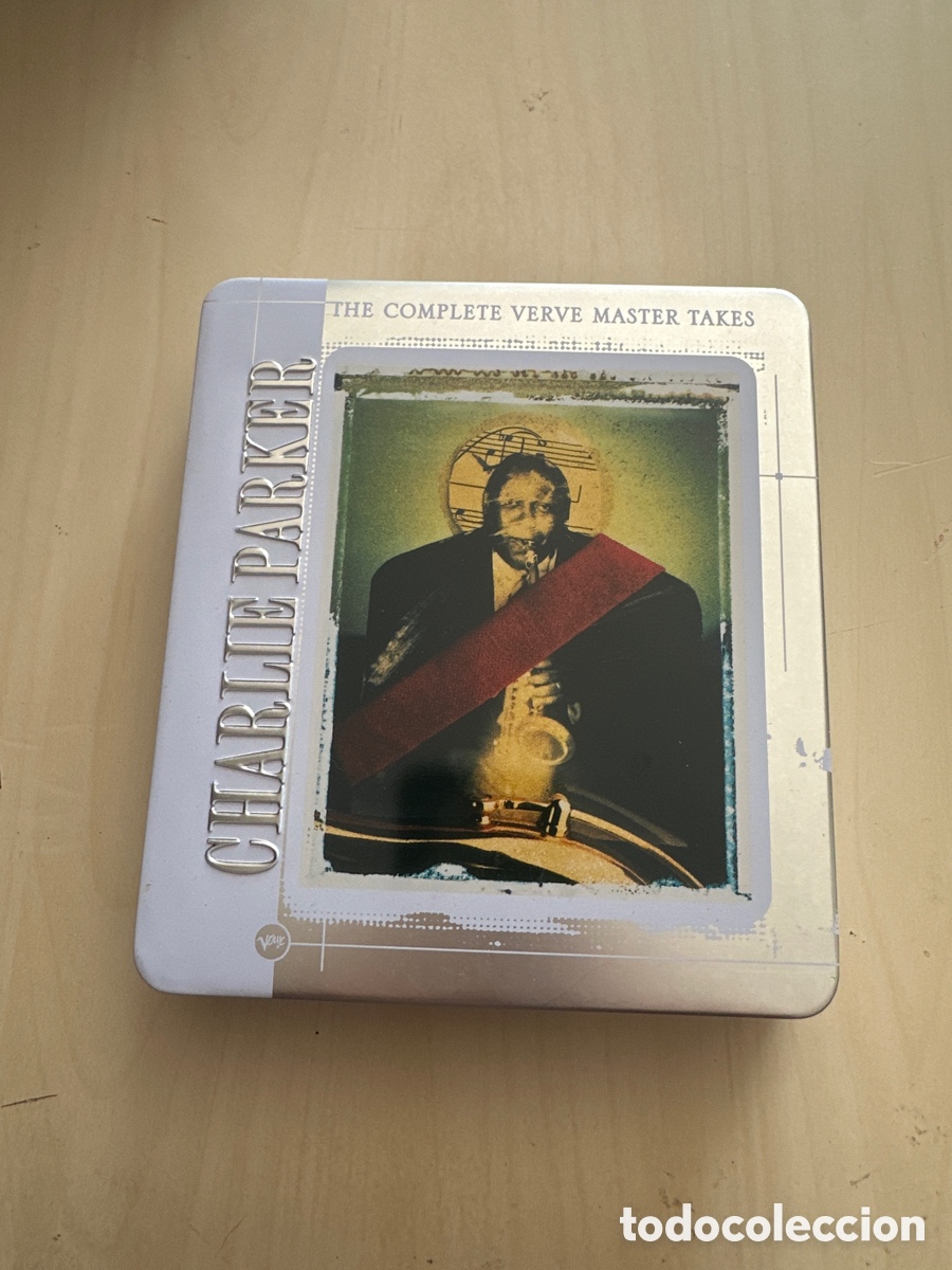 CDs de M&uacute;sica: Acd78 charlie parker the complete verve master takes CD m&uacute;sica