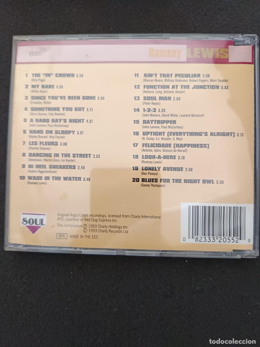 CDs de m&uacute;sica: RAMSEY LEWIS. THE &rdquo;IN&rdquo; CROWD. - Foto 2