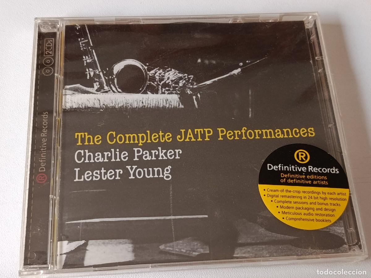 CD di Musica: 2 CD CHARLIE PARKER - LESTER TOUNG THE COMPLETE JATP PERFORMANCES NUEVO PRECINTADO