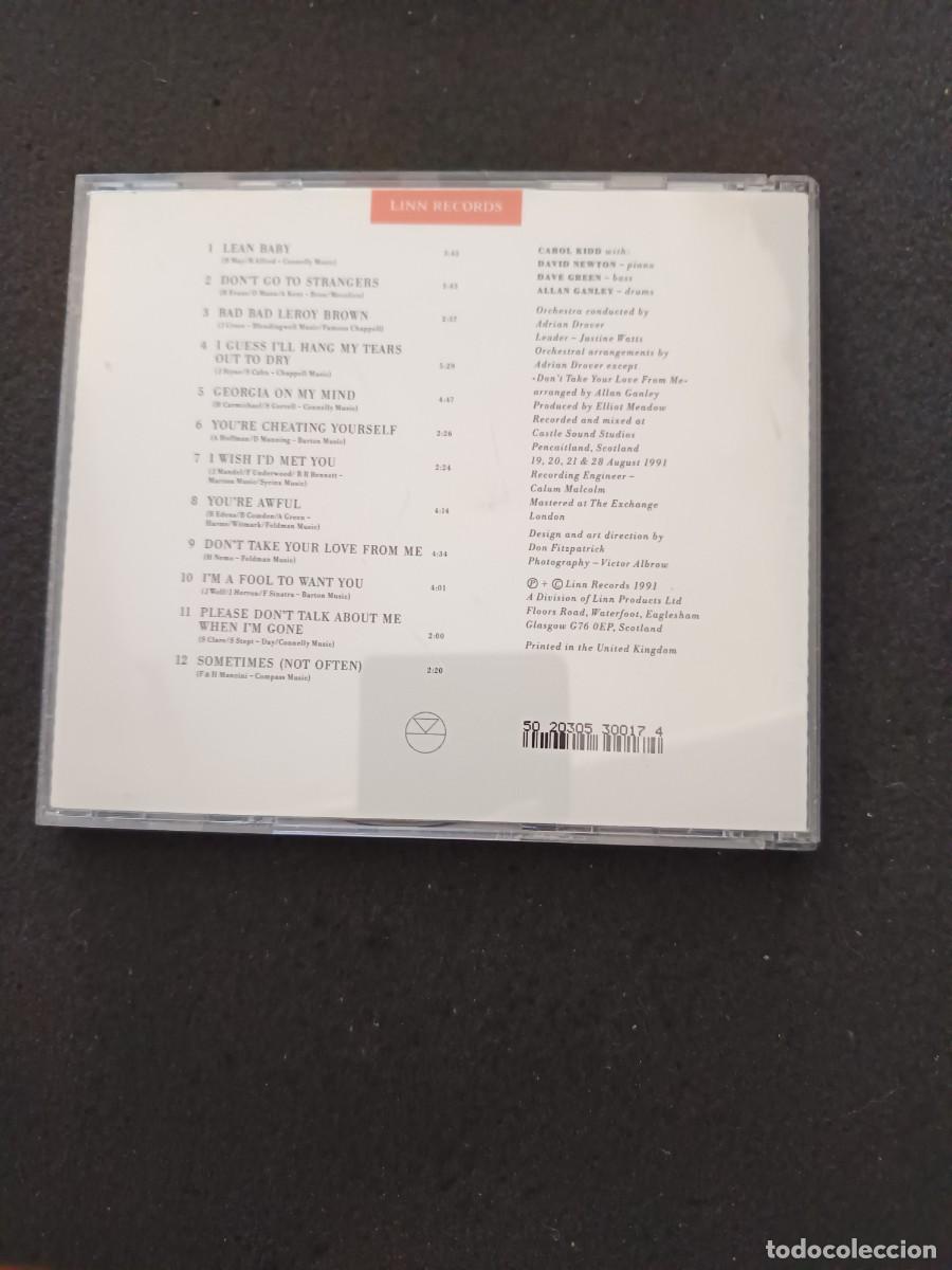 CDs de m&uacute;sica: CAROL KIDD. IM GLAD WE MET - Foto 2
