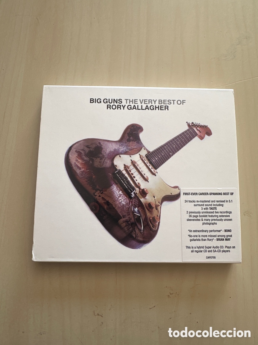 CDs de M&uacute;sica: Acd79 big guns the very best of rory gallagher CD m&uacute;sica