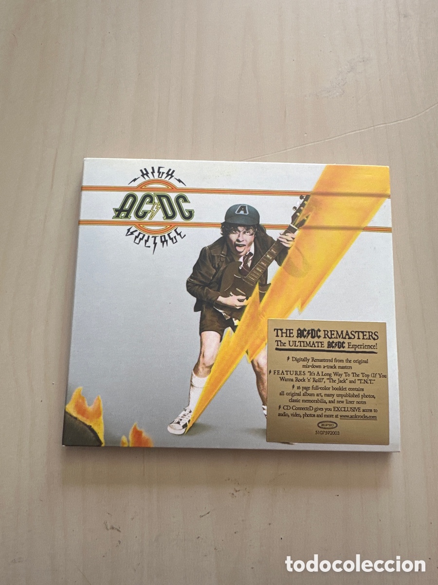 CDs de m&uacute;sica: SCD73 ac/dc high voltage CD m&uacute;sica - Foto 1