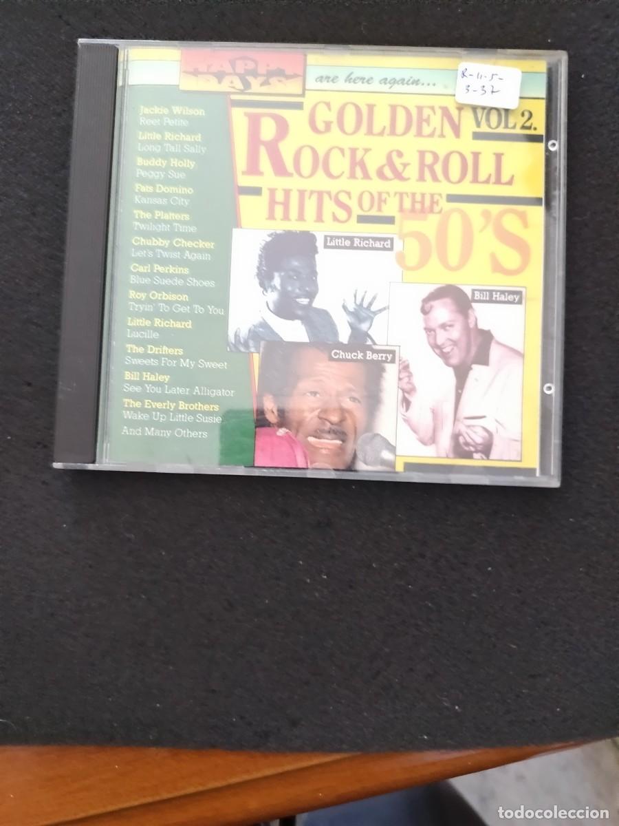 CDs de M&uacute;sica: GOLDEN ROCK & ROLL. HITS OF THE 50'S. VOL. 2