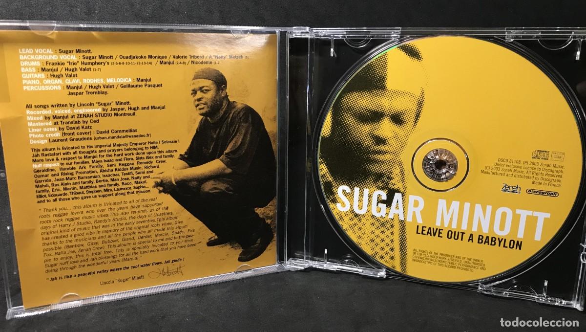 CDs de m&uacute;sica: Sugar Minott &lrm;&ndash; Leave Out A Babylon - CD - Discograph - Como Nuevo - Foto 3