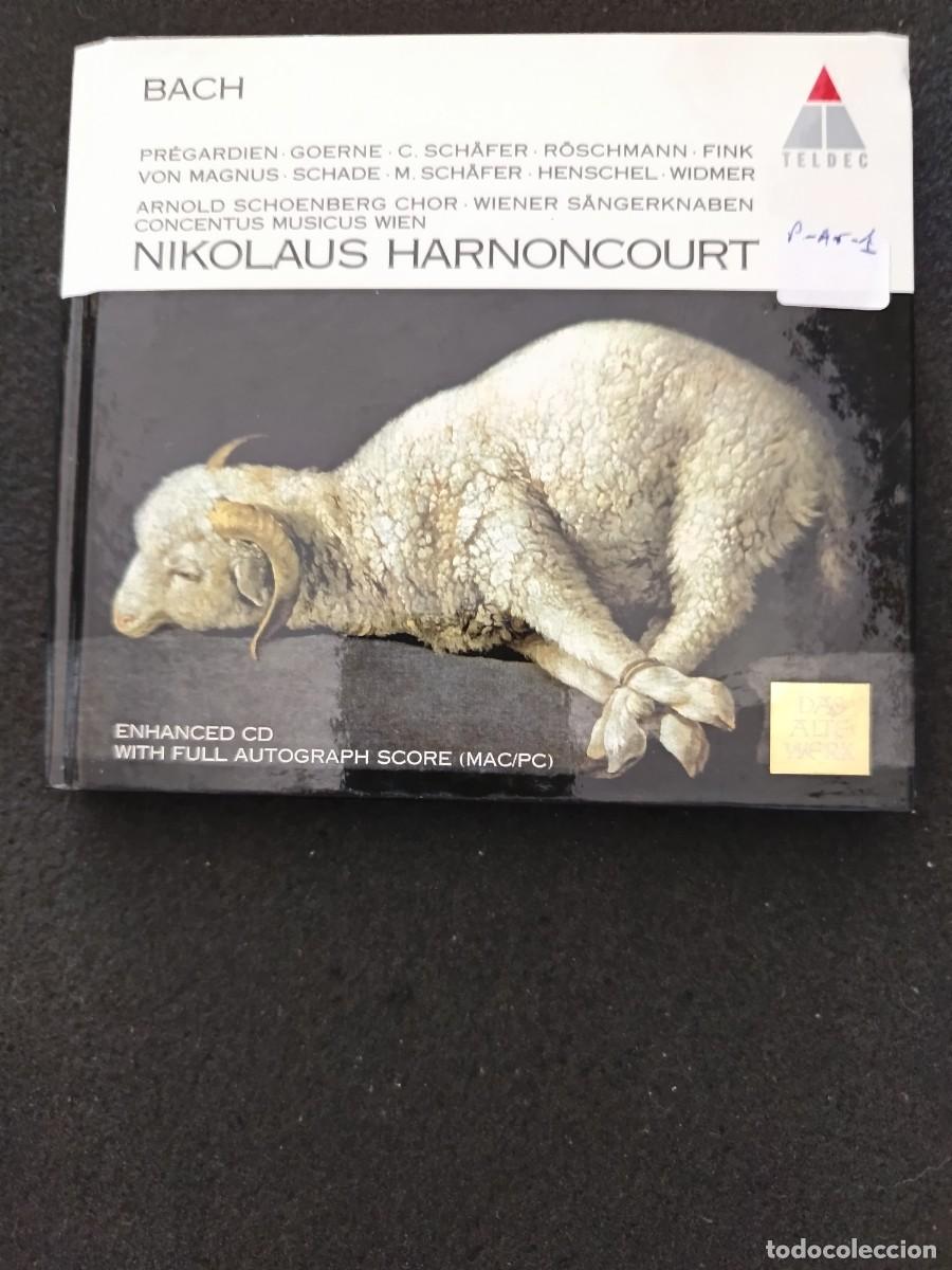 CDs de M&uacute;sica: 3 CD. BACH. MATTH&Auml;US-PASSION. DIR.: NIKOLAUS HARNONCOURT
