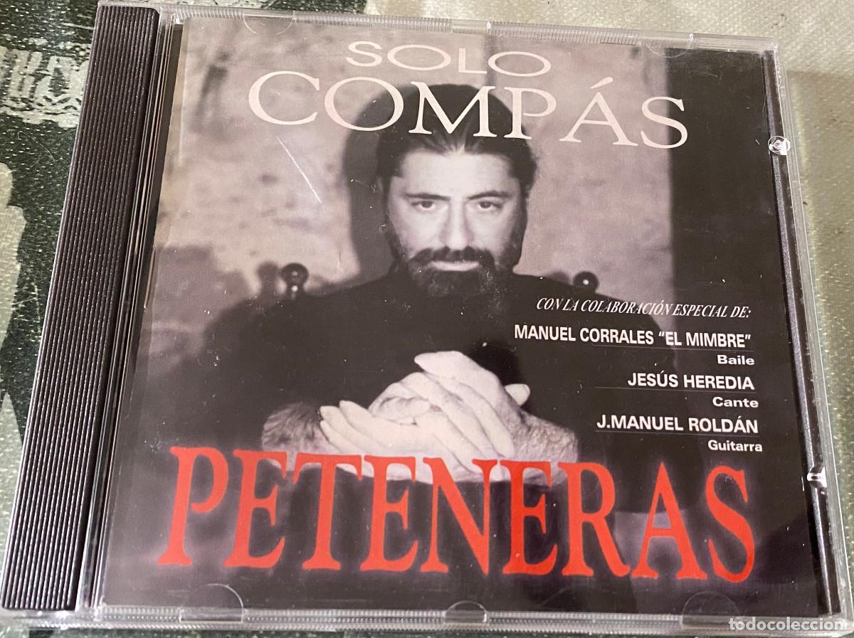 CDs de M&uacute;sica: 'S&oacute;lo Comp&aacute;s - Peteneras' de Jes&uacute;s Heredia y Jos&eacute; Manuel Rold&aacute;n. Flamenco. 17 temas. Muy buen estado