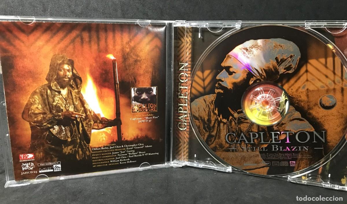 CDs de m&uacute;sica: Capleton &ndash; Still Blazin - CD - Jahmin Records - Foto 3