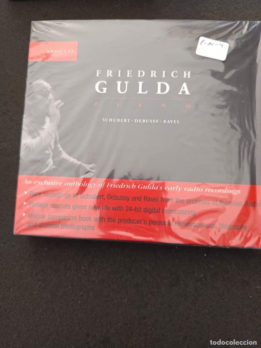 CDs de M&uacute;sica: CAJA 4 CD. FRIEDRICH GULDA. SCHUBERT. DEBUSSY. RAVEL