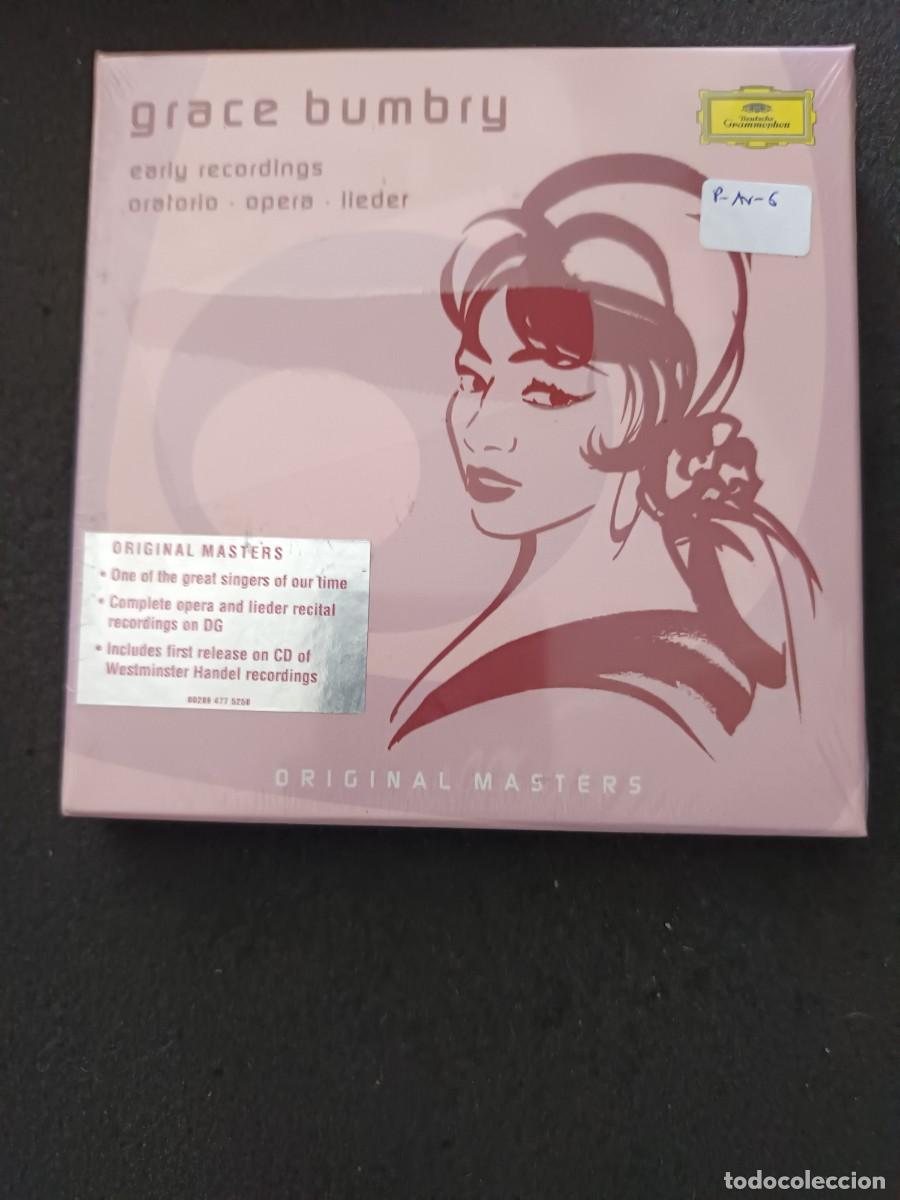 CDs de M&uacute;sica: CAJA 3 CD. GRACE BUMBRY. EARLY RECORDINGS. ORATORIO, &Oacute;PERA, LIEDER