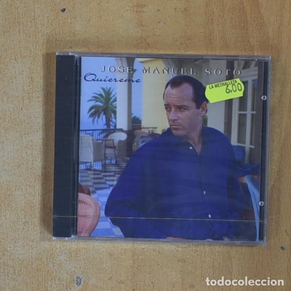 CDs de M&uacute;sica: JOSE MANUEL SOTO - QUIEREME - CD