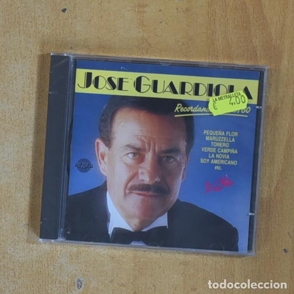 CDs de M&uacute;sica: JOSE GUARDIOLA - RECORDANDO LOS A&Ntilde;OS 60 - CD