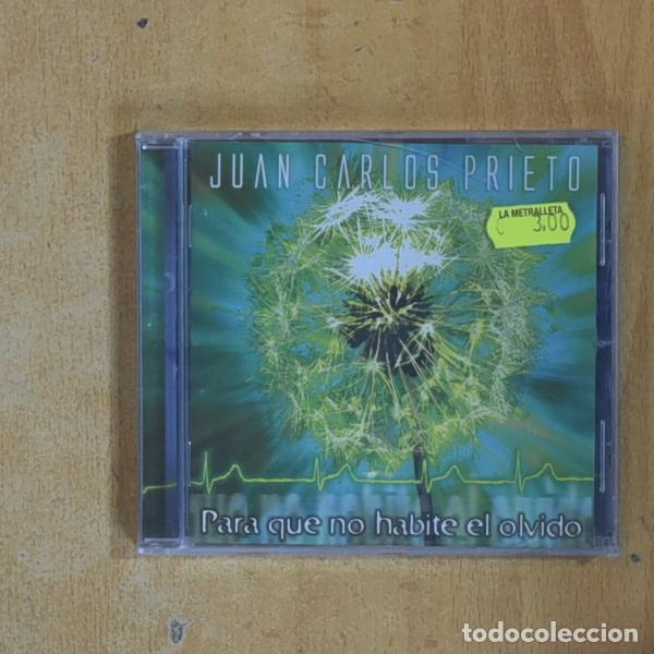 CDs de M&uacute;sica: JUAN CARLOS PRIETO - PARA QUE NO HABITE EL OLVIDO - CD
