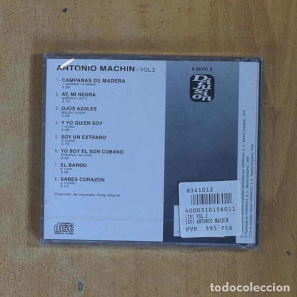 CDs de m&uacute;sica: ANTONIO MACHIN - VOLUMEN 2 - CD - Foto 2
