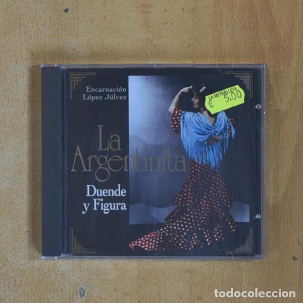 CDs de M&uacute;sica: ENCARNACION LOPEZ JULVEZ - LA ARGENTINITA DUENDE Y FIGURA - CD