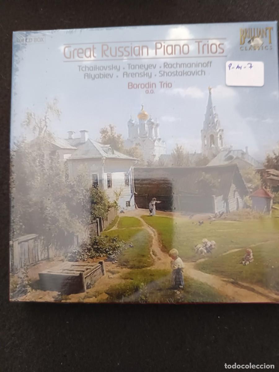 CDs de M&uacute;sica: CAJA 4 CD. GREAT RUSSIAN PIANO TRIOS