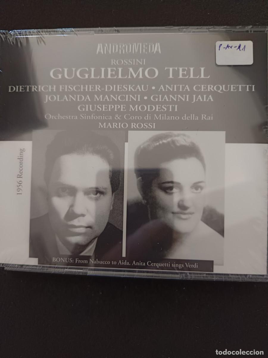 CDs de M&uacute;sica: CAJA 3 CD. ROSSINI. GUGLIELMO TELL. DIR.: MARIO ROSSI. CANTANTES: DIETRICH FISCHER-DIESKAU