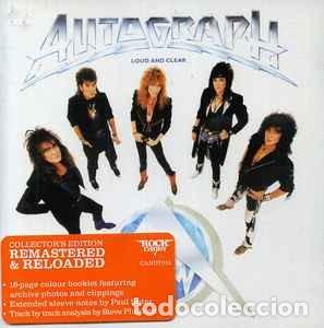 CDs de M&uacute;sica: AUTOGRAPH (Loud and clear) REMASTER ROCK CANDY RECORDS