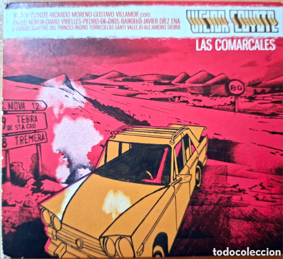 CDs de M&uacute;sica: VICTOR COYOTE, Las comarcales, CD(NM/NM). El Volc&aacute;n M&Uacute;SICA, 2020