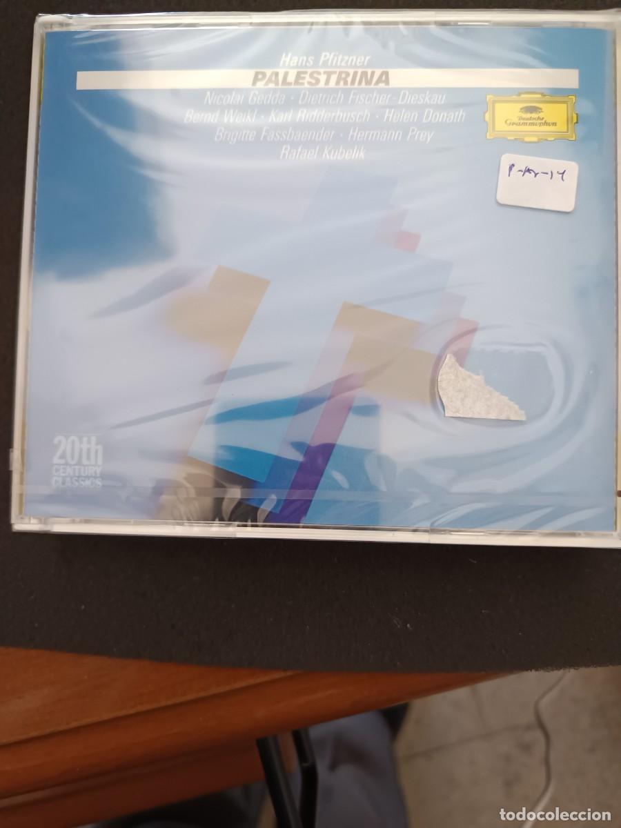 CDs de M&uacute;sica: CAJA 3 CD. HANS PFITZNER. PALESTRINA. DIR.: RAFAEL KUBELIK. CANTANTES: NICOLAI GEDDA, DIETRICH FISCH