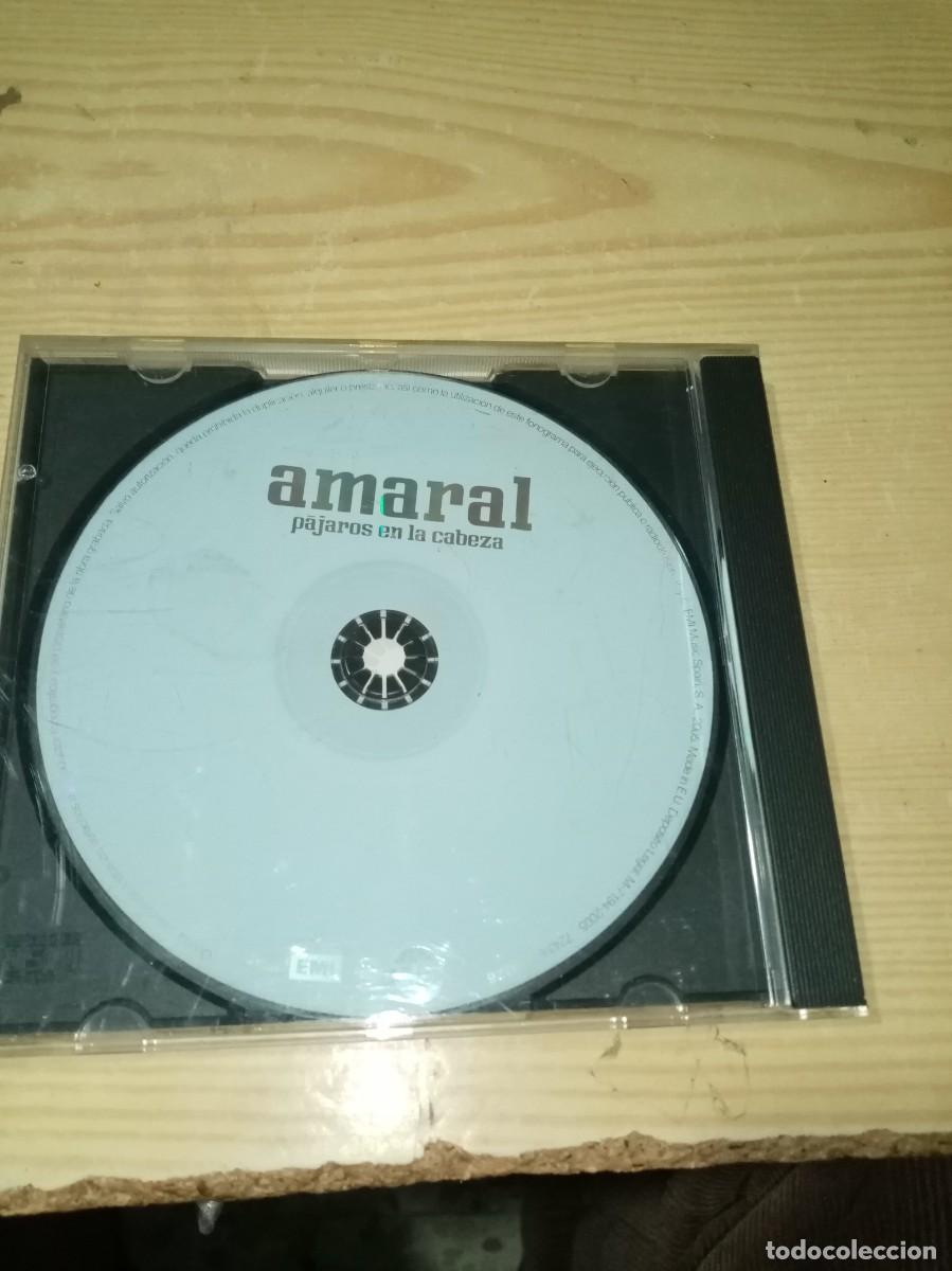 CDs de M&uacute;sica: AMARAL PAJARO EN LA CABEZA. SIN CARATULA. C21CD