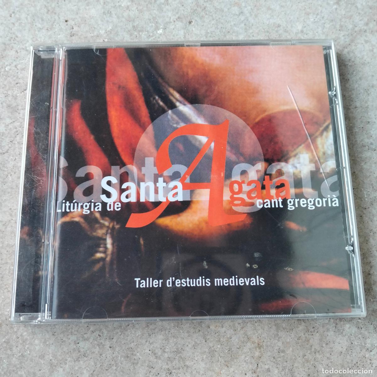 CDs de Musique: Lit&uacute;rgia de Santa Agata cant gregori&agrave; taller d'estudis medieval disco cd m&uacute;sica cristiana precinto