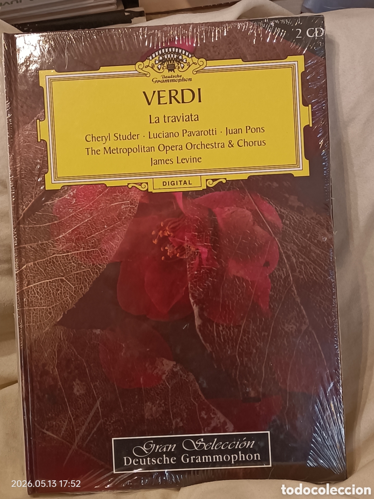 CD de M&uacute;sica: GIUSEPPE VERDI. LA TRAVIATA (2 CD) GRAN SELECCI&Oacute;N DEUTSCHE GRAMMOPHON - PRECINTADO